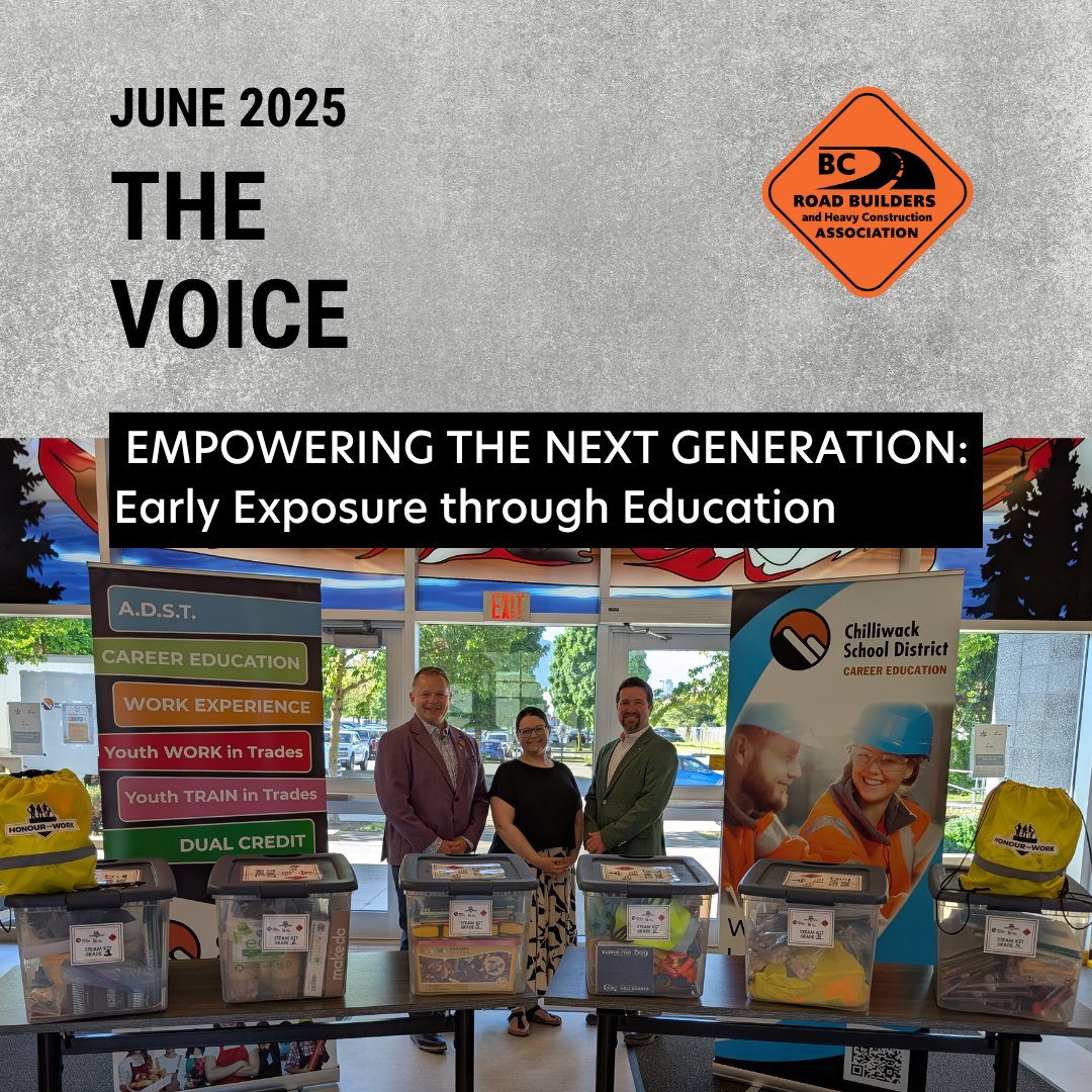 Honour the Work is giving BC’s youngest learners a look at construction careers with STEAM-aligned classroom kits. 

Learn more in The Voice: roadbuilders.bc.ca/publication/su…