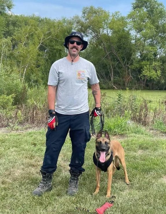 LockportFire's tweet image. Congratulations to Lt. Nick Felber, the 2025 Lockport Chamber of Commerce Firefighter of the Year.

Lt. Felber was honored last Friday at the Chamber Awards Dinner for his exceptional work building Lockport’s Search &amp;amp; Rescue Team alongside his K9 partner, Waffles.

Nick &amp;amp;…