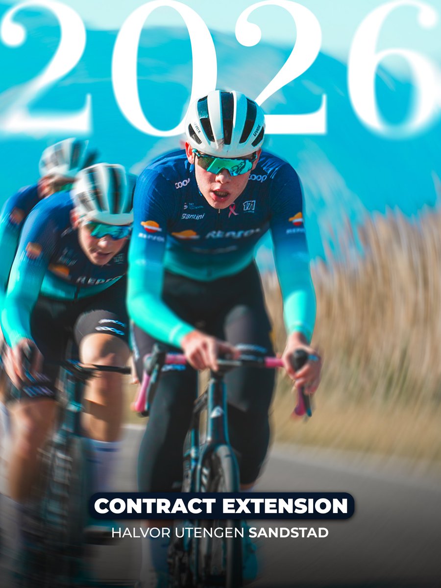Halvor stays with the team in 2026 🤩

A promising rider with a winner’s mentality 💪 Looking forward to seeing you shine! 💫

#forAndré