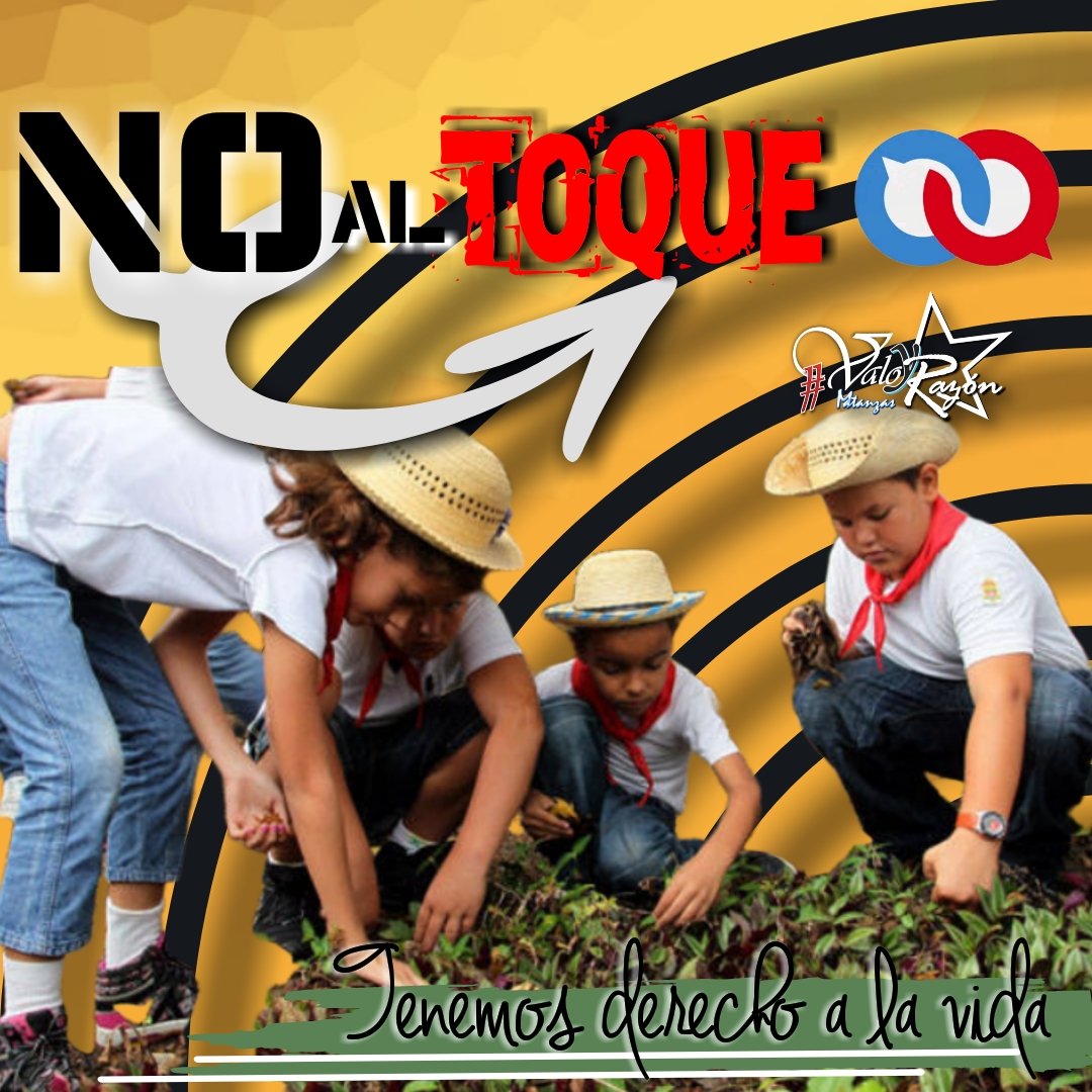 Por un mejor presente y futuro.
#NoAlToque