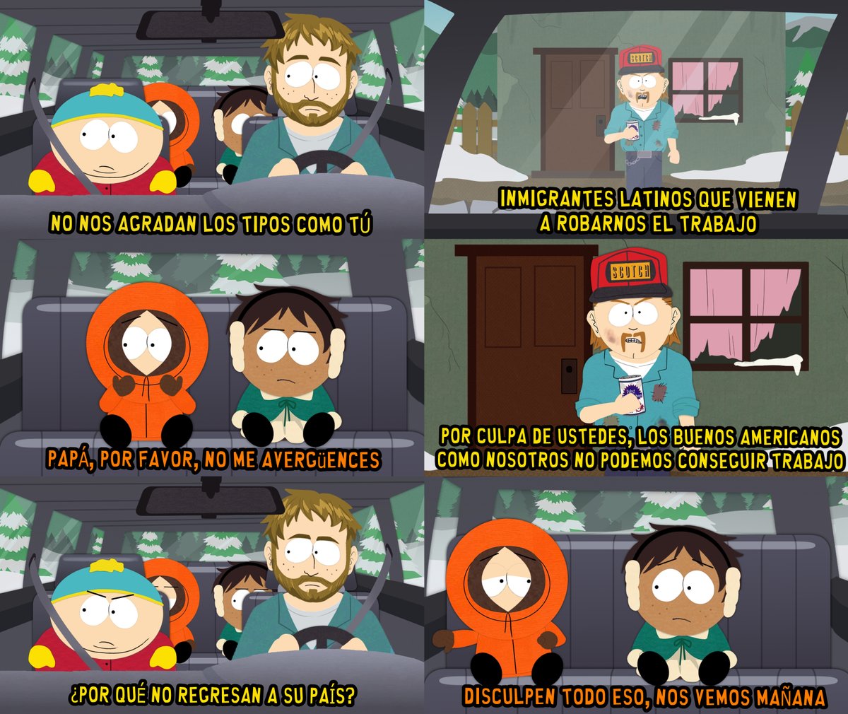 Quita trabajo 🗣️

#SouthPark #fanart #AU #comic #humor