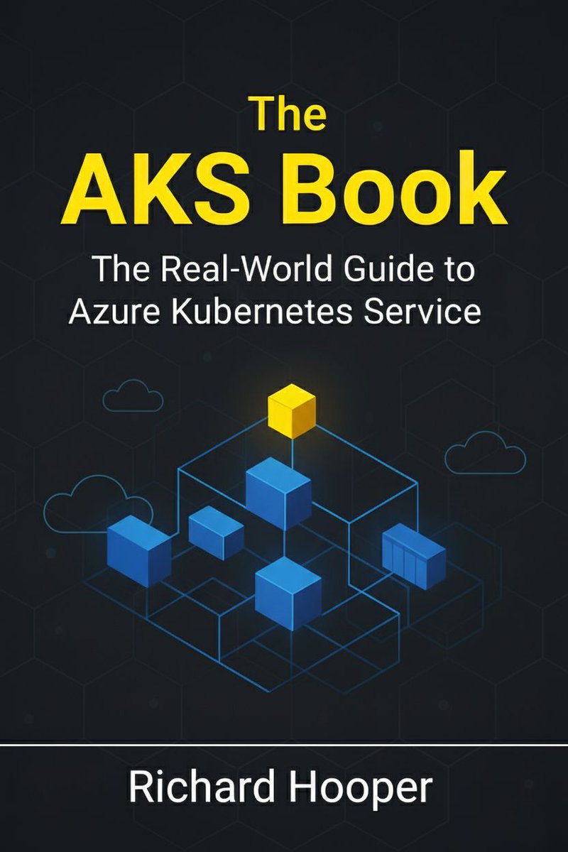 Pixel_Robots's tweet image. 📚 Working on something new: &quot;The AKS Book: The Real-World Guide to Azure Kubernetes Service&quot;

A practical guide covering everything from cluster setup decisions to production war stories. No fluff, just the lessons learned from running AKS in the real world.

What do you think…