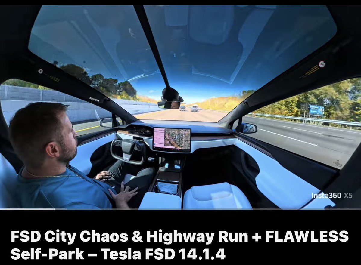 If you have a minute please check out my friend Justin’s YouTube channel! 

He just dropped some FSD videos and they’re awesome! 🙌🏽 

Give him a follow 𝕏 😁