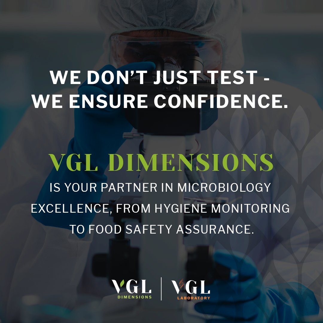 VGLDimensions's tweet image. 🔬 Beyond testing, we build trust. At VGL Dimensions, results in microbiology aren&apos;t just data—they&apos;re lifesaving decisions. Partner with us for hygiene and food safety excellence. #MicrobiologyTesting #FoodSafety