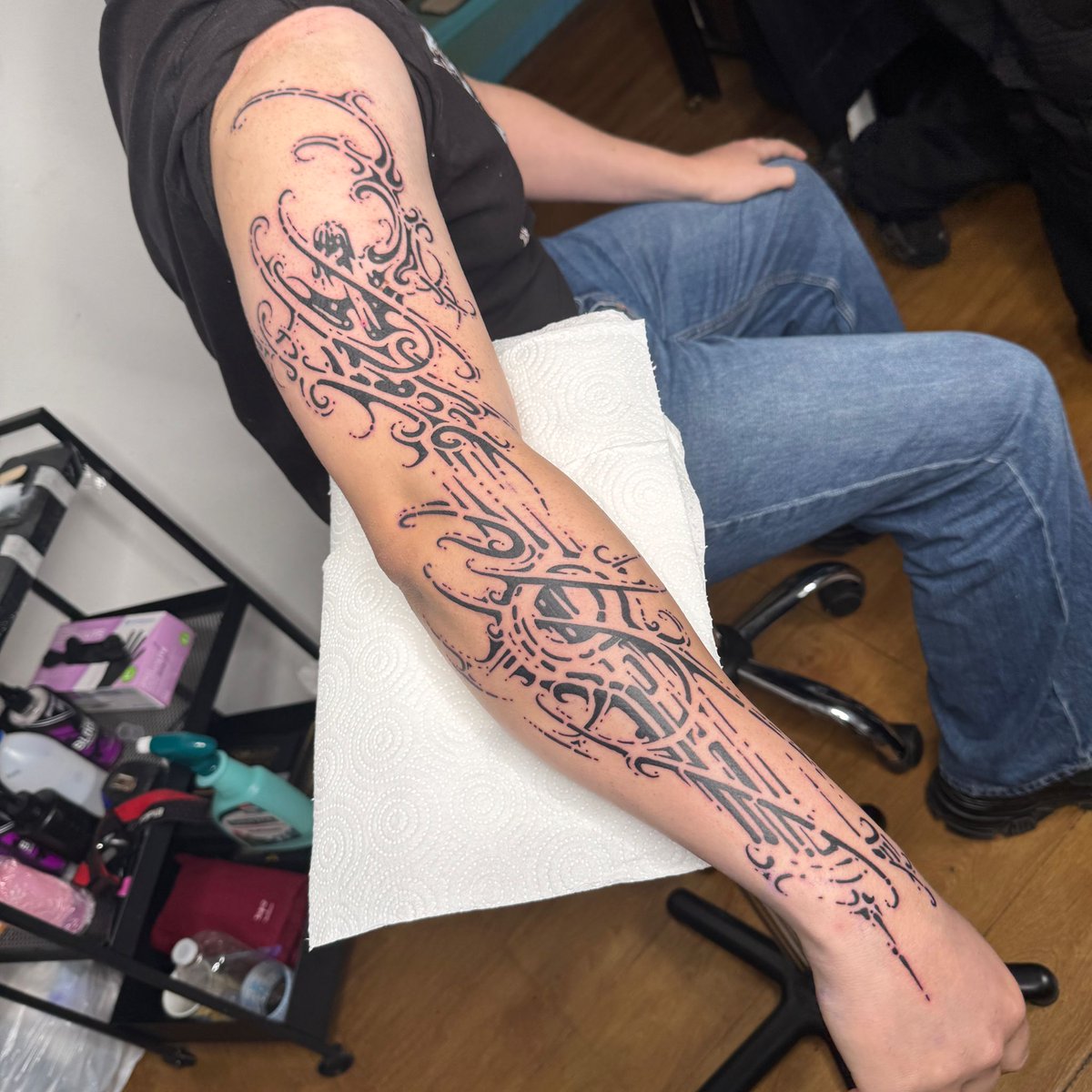 Love my Monado tattoo 🥹