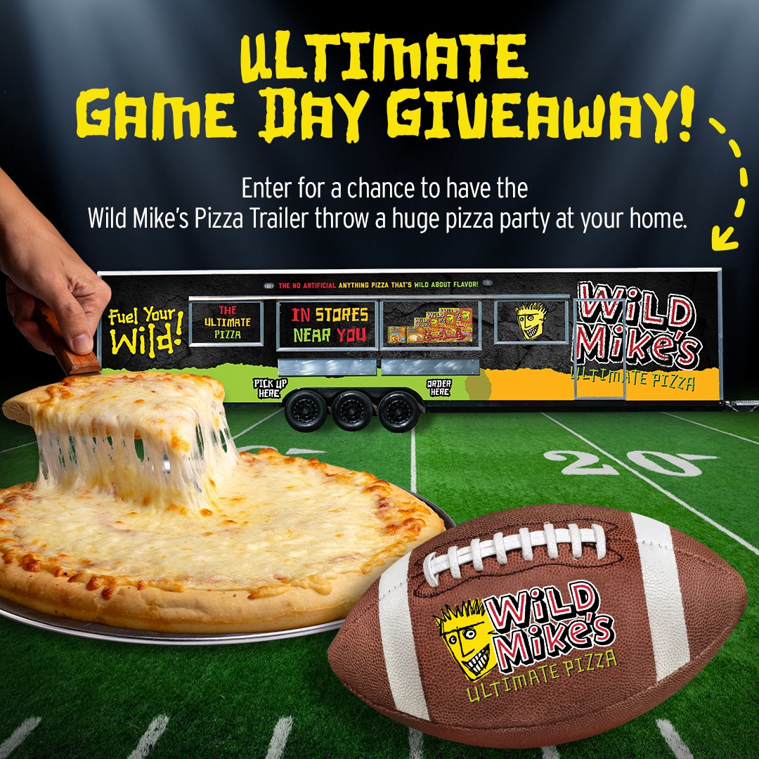 WildMikesPizza's tweet image. Game day is about to get WILD 🏈🍕🔥 We’re giving 1️⃣ lucky winner the Ultimate Game Day Experience!

Picture our Wild Mike’s pizza trailer at your place, serving slices and all the big game vibes. Ready to host the ultimate game day? 👀

Enter now 👉 bit.ly/wmupgameday