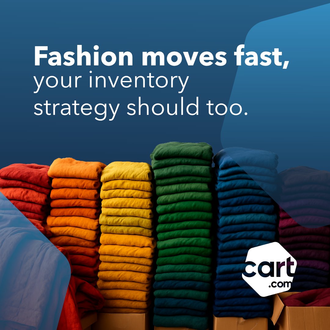 cartdotcom's tweet image. Customers crave variety when it comes to apparel, and successful brands know that an effective inventory management strategy is key to reduce carrying costs and minimize stockouts while keeping customers happy. 

Ready to dive deeper? Get started: bit.ly/4o1BAUX