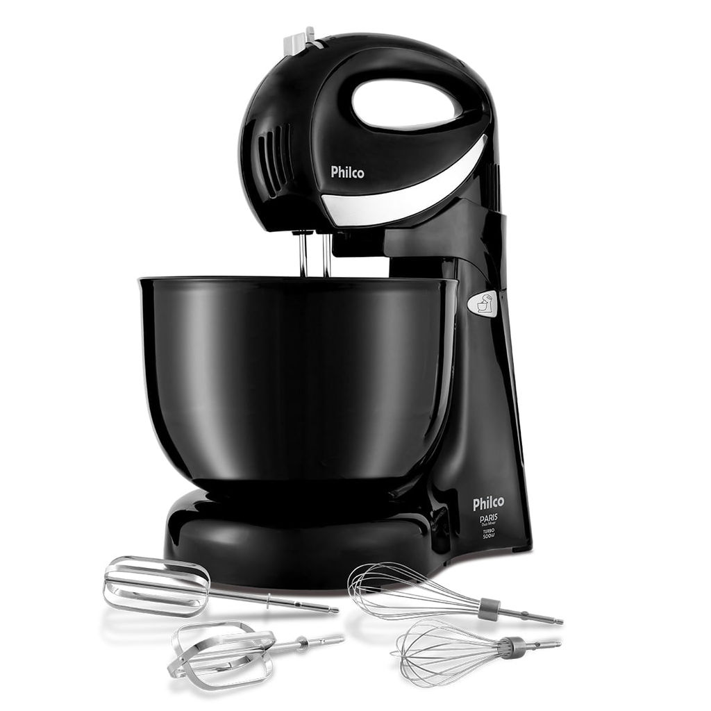 ToNoPrecinho's tweet photo. 🍰 Misture, bata e arrase nas receitas!  

Batedeira Philco Paris Duo Mixer — 4L, 500W de potência e função turbo.  
Perfeita para massas leves e pesadas, com design moderno e resistente. ⚡🥧  

💸 R$ 84,90  

🛒 Confira aqui: https://t.co/Ao2G641NoU https://t.co/Vsz3fsNTad
