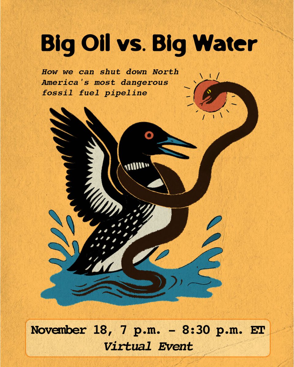 OilWaterDntMix's tweet image. There&apos;s just one more day to register for our virtual event on 11/18 at 7:00 p.m. to hear the latest updates on the fight to #ShutDownLine5! 

RSVP: oilandwaterdontmix.org/big_oil_vs_big…