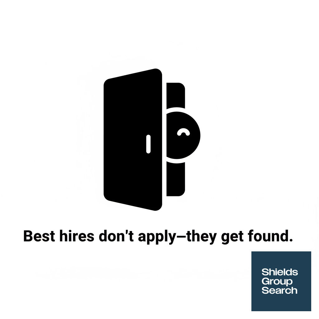 shieldssearch's tweet image. The best startup hires aren’t scrolling job boards: they’re busy building elsewhere. We dig deep, tailor outreach, and sell the story to turn passive stars into your next key teammate. Start hiring differently with Shields Group Search.