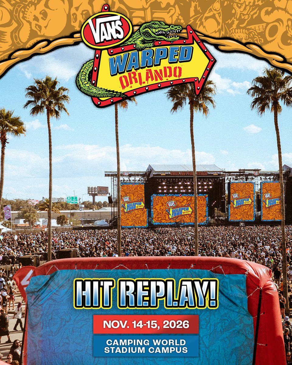 Vans Warped Tour tweet media