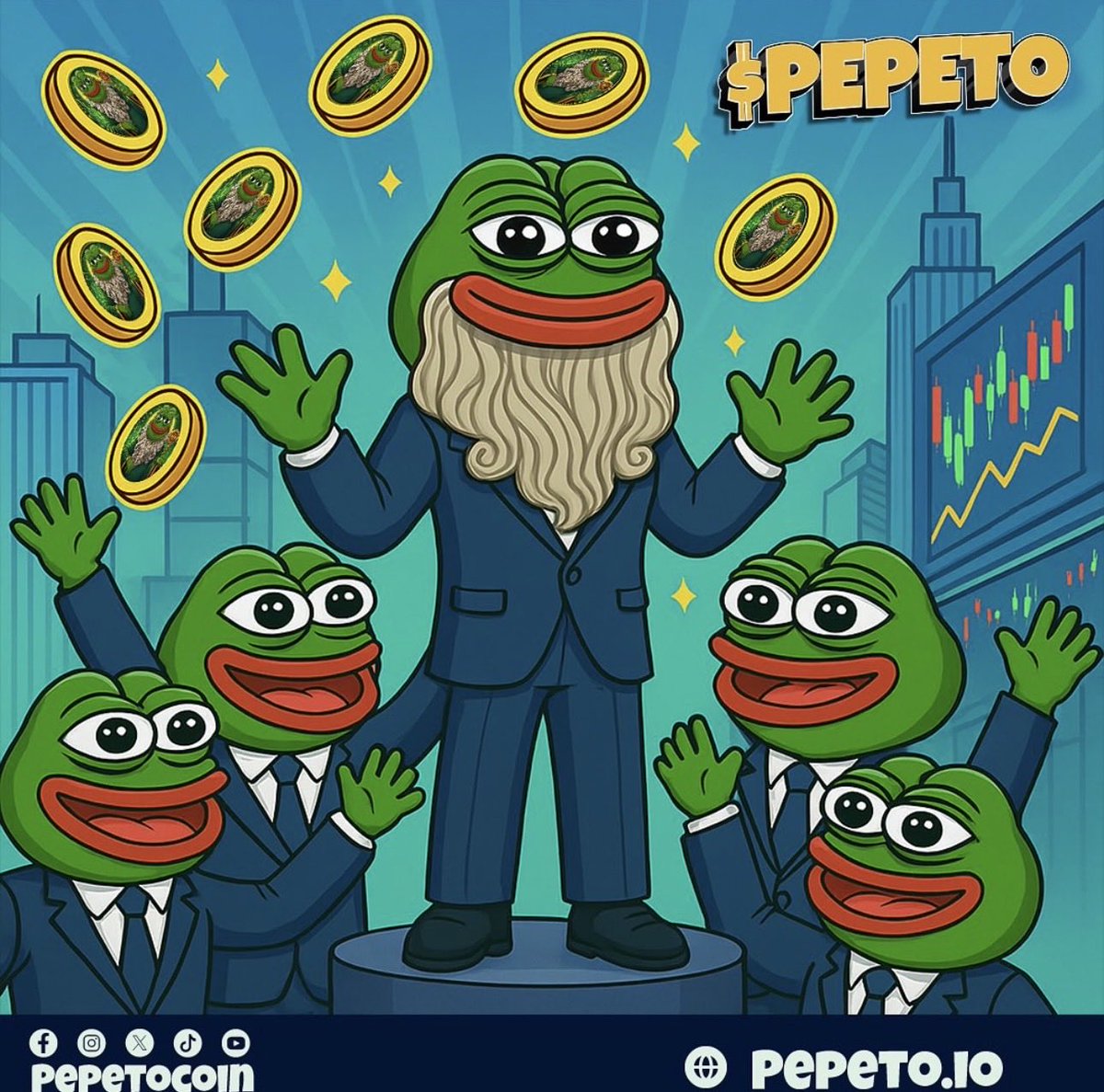 $PEPETO 🐸💚 isn’t chasing trends, it’s building the future of crypto.

With real utility leading the way:

Bridge. Swap. Staking.

🔥 219% staking rewards for holders

🎁 Join the $700K Giveaway before Tier 1 Listing:
gleam.io/adE5H/pepeto-7

🔗 Buy &amp; stake now: