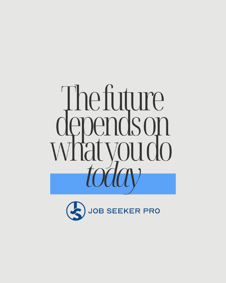 Job_Seeker_Pro's tweet image. Your future is in your hands and depends on your efforts and what you accomplish today!  Don&apos;t quit and keep moving forward.  There is a job waiting for you!

Check out my job search tactic guides: jobseeker.pro/fast
#jobseekers #jobsearch