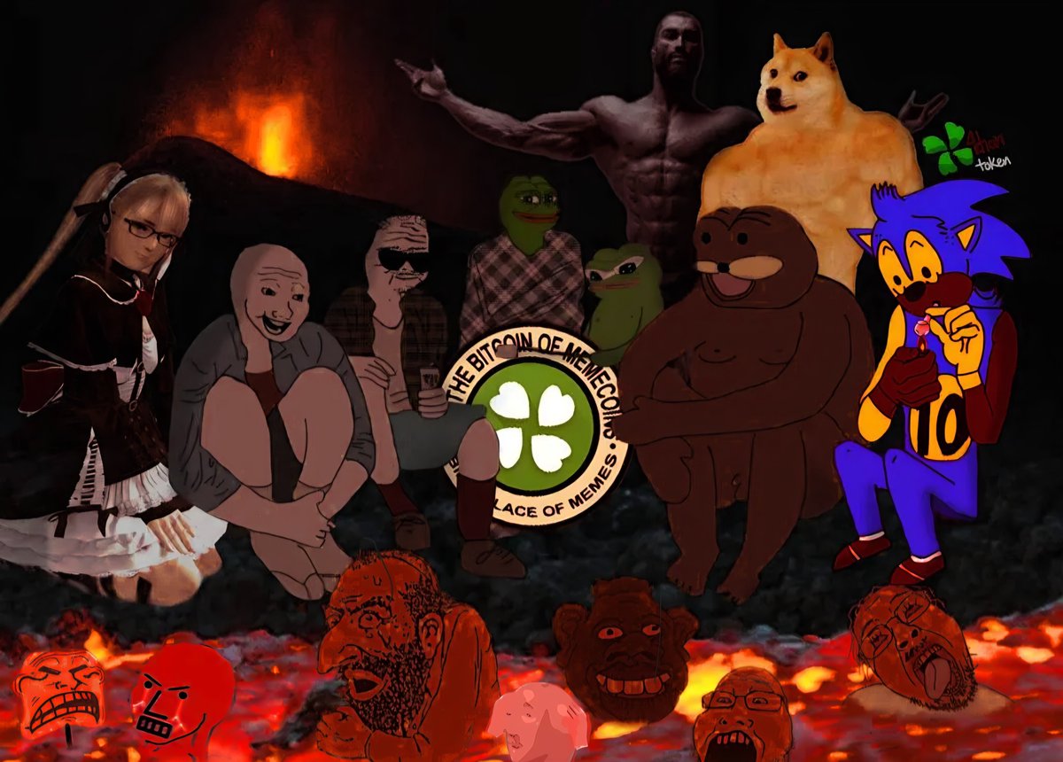 4chantokenio's tweet photo. > TEH MARKUT IS WURMING UP 

>#4chan FTW 🍀 https://t.co/nMnDyRAWEE