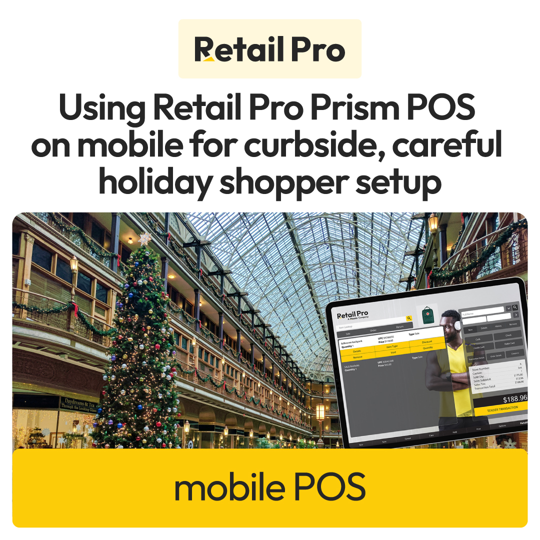 The pandemic helped give retailers solutions for being flexible in environments where shoppers are cautious. Read on for more on the benefits of using Retail Pro Prism for curbside and in-store setup.

#retail #Customerexperience #omnichannel #mobilePOS

hubs.li/Q03TD5420