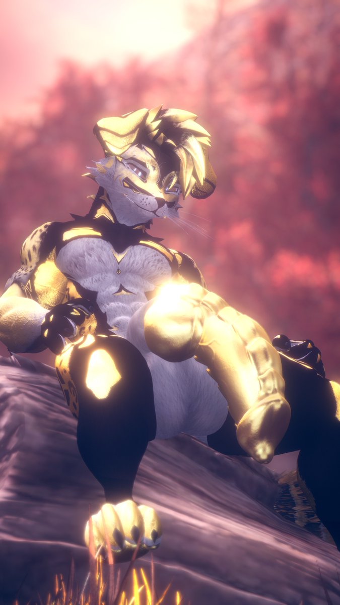 Hey there pup... I know that you want to touch it, come closer and fill your desires~💛
  📸: <a href="/KengieMelody/">Kengie After Dark~</a>