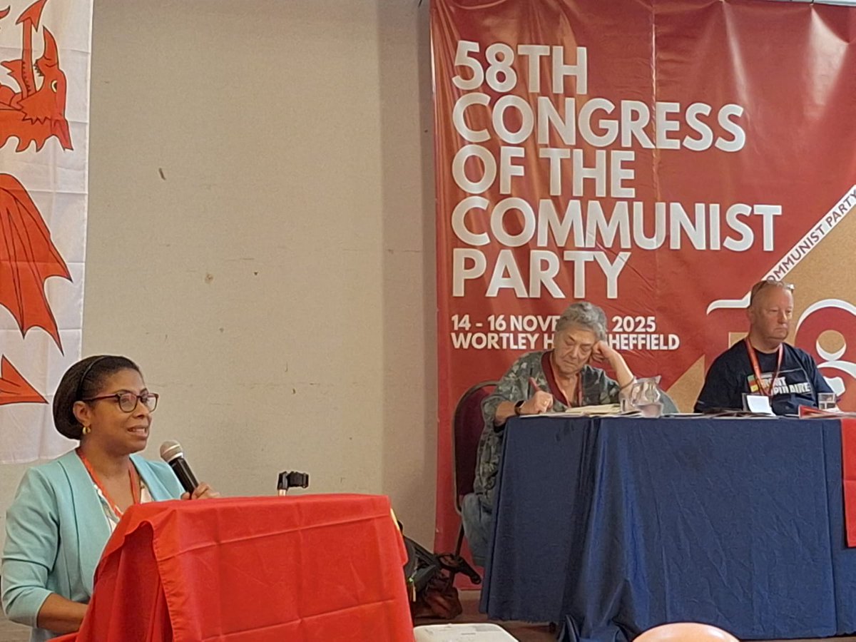 IsmaraWalter's tweet image. My heartfelt thanks to @CPBritain for the invitation to their 58th Congress. It was a privilege to be at Wortley Hall and receive such warm hospitality. Your long-standing solidarity in the fight to end the blockade means so much to the people of Cuba. A truly moving day.