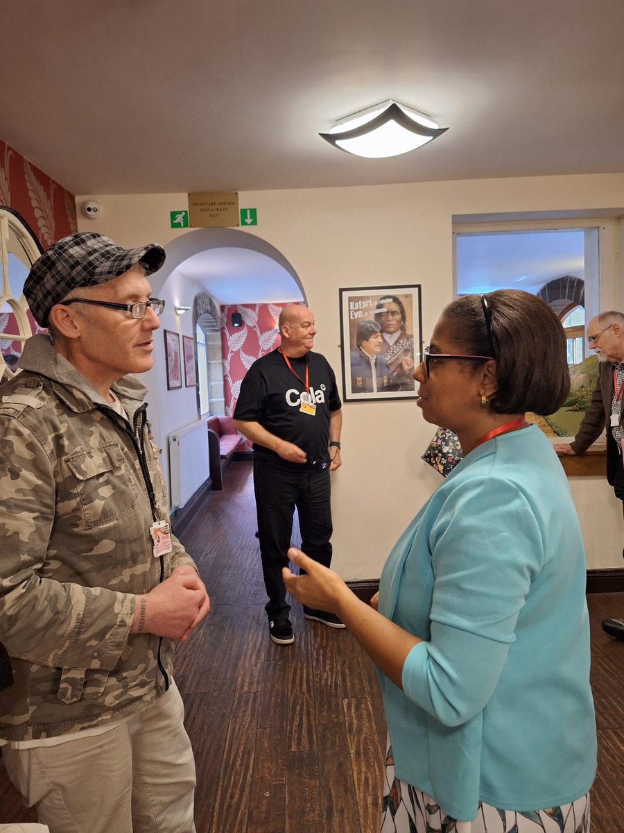 IsmaraWalter's tweet image. My heartfelt thanks to @CPBritain for the invitation to their 58th Congress. It was a privilege to be at Wortley Hall and receive such warm hospitality. Your long-standing solidarity in the fight to end the blockade means so much to the people of Cuba. A truly moving day.