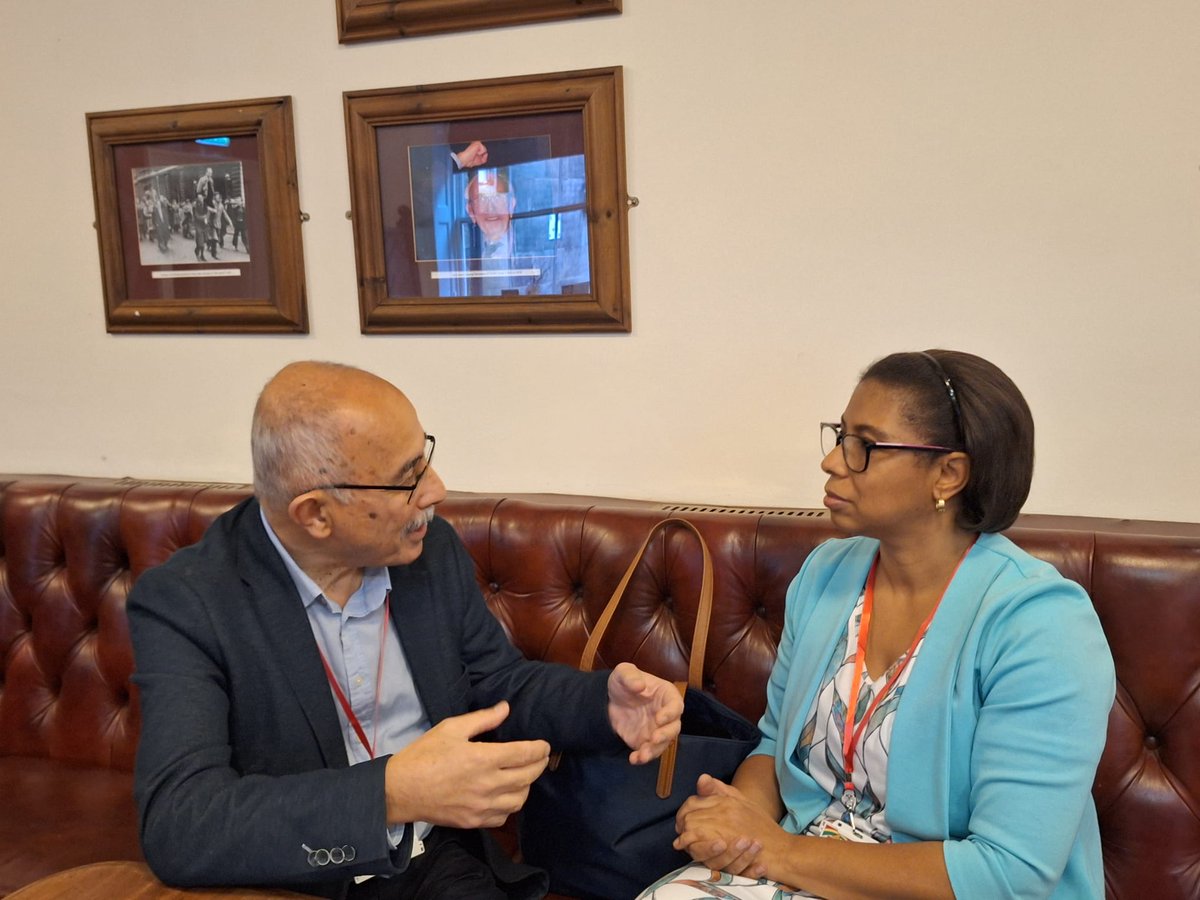 IsmaraWalter's tweet image. My heartfelt thanks to @CPBritain for the invitation to their 58th Congress. It was a privilege to be at Wortley Hall and receive such warm hospitality. Your long-standing solidarity in the fight to end the blockade means so much to the people of Cuba. A truly moving day.