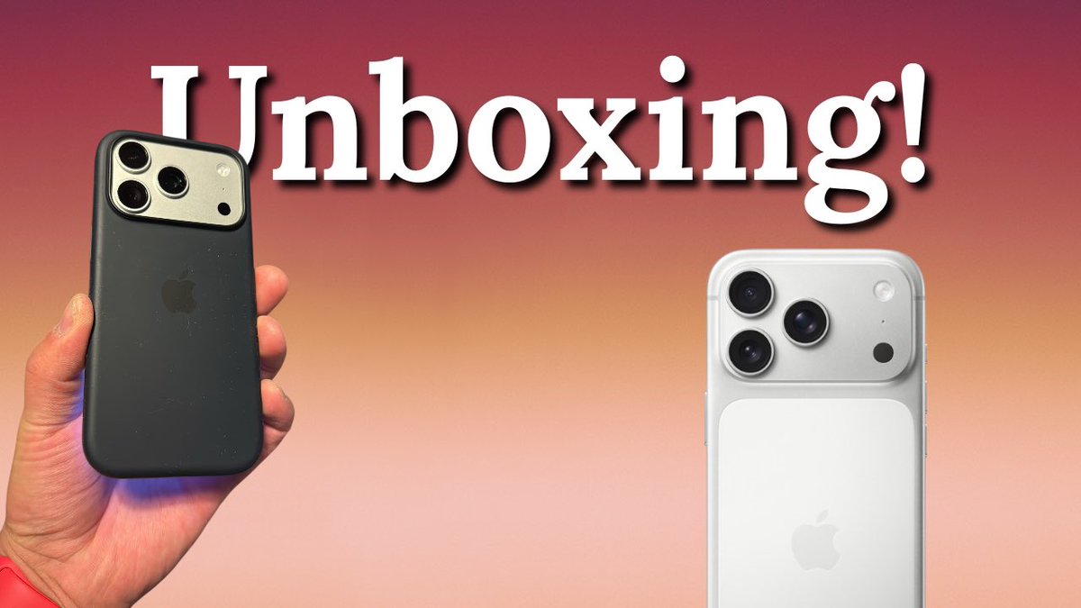 iAndreTech's tweet image. Nuovo video!
.
.

Link: youtu.be/iXx3WK3wue8?si
#iPhone17Pro #iOS26 #YouTube #iPhoneAir #Apple