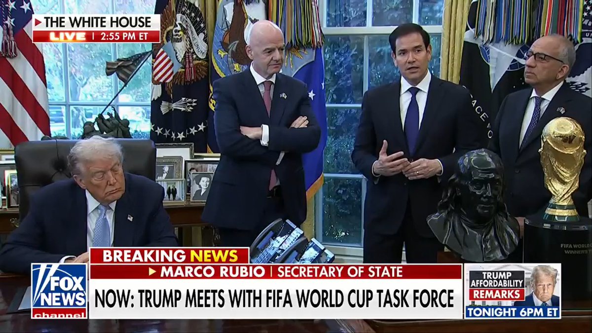 WORLD CUP WARNING: Secretary Marco Picture