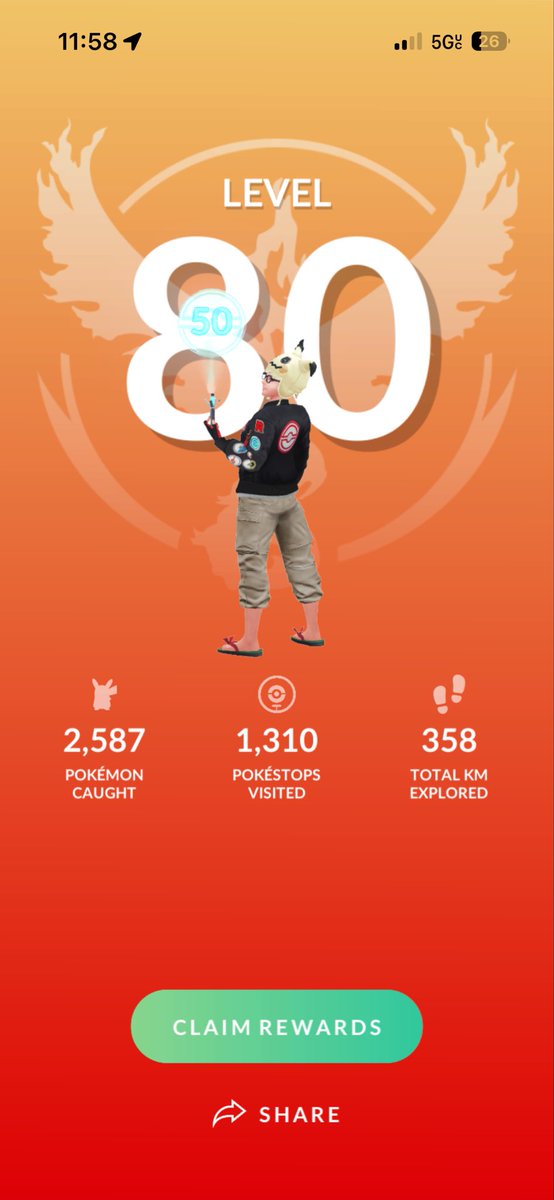 NO MORE PVP EVER!!!! 🤣

I’m gonna take a nap now. 😴 
#PokemonGo #PokemonGoLevel80 #PokemonGoLevel80