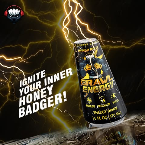 brawl_energy's tweet photo. ⚡️IGNITE YOUR INNER HONEY BADGER⚡️
Mango Melee hits hard — zero sugar, all power.
Unleash the energy. 🥭💥
#BrawlEnergy #HoneyBadgerMode https://t.co/YKiYR7PF6I
