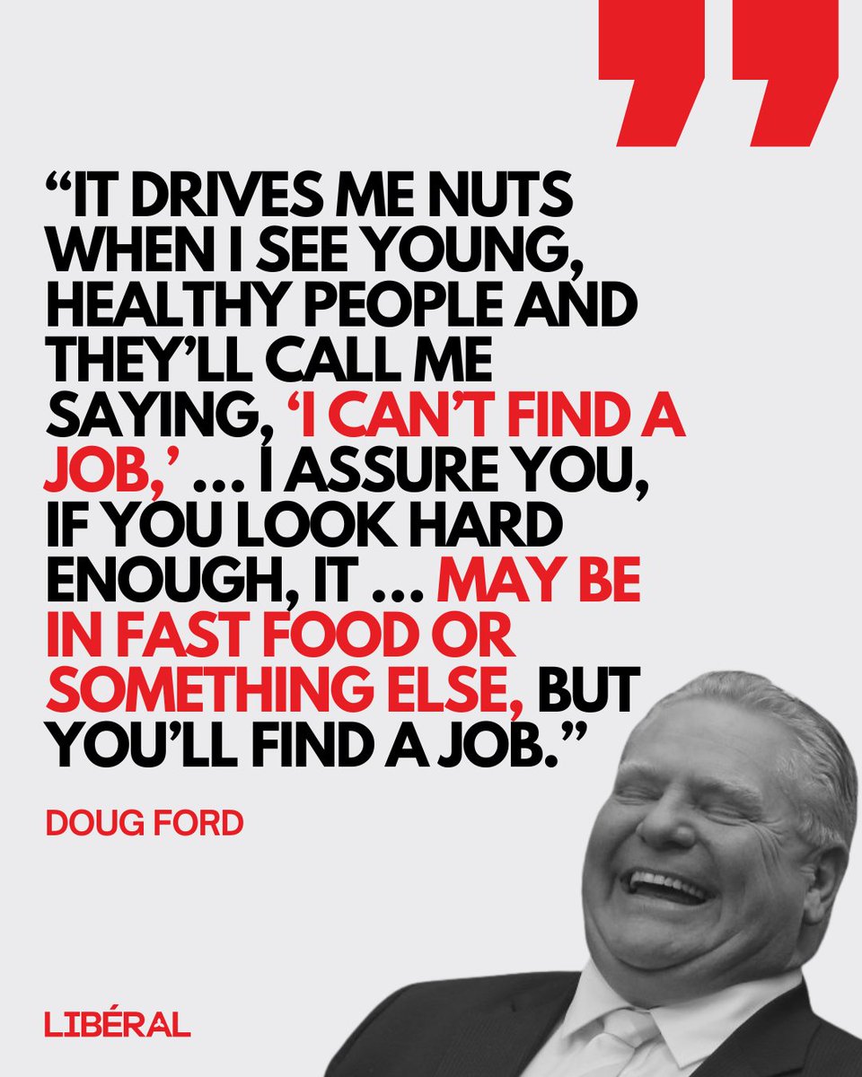 tylerwatt90's tweet image. Ontario has one of the highest youth unemployment rates in Canada with 200,000 young people struggling to find work.

Meanwhile, Ontario’s Conservatives voted down our @OntLiberal motion for a Youth Career Fund.

Young people can’t wait. It's time our government steps up. #onpoli