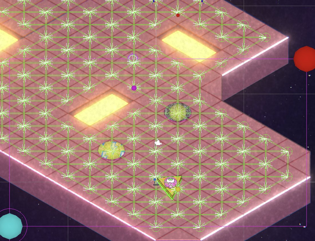 chase_8bitroots's tweet image. Nice to see Zipzaps pathfinding finally in the primary pass of this A* system in Unity, without stacking. The graph can be generated from an isometric tilemap and modified in editor.