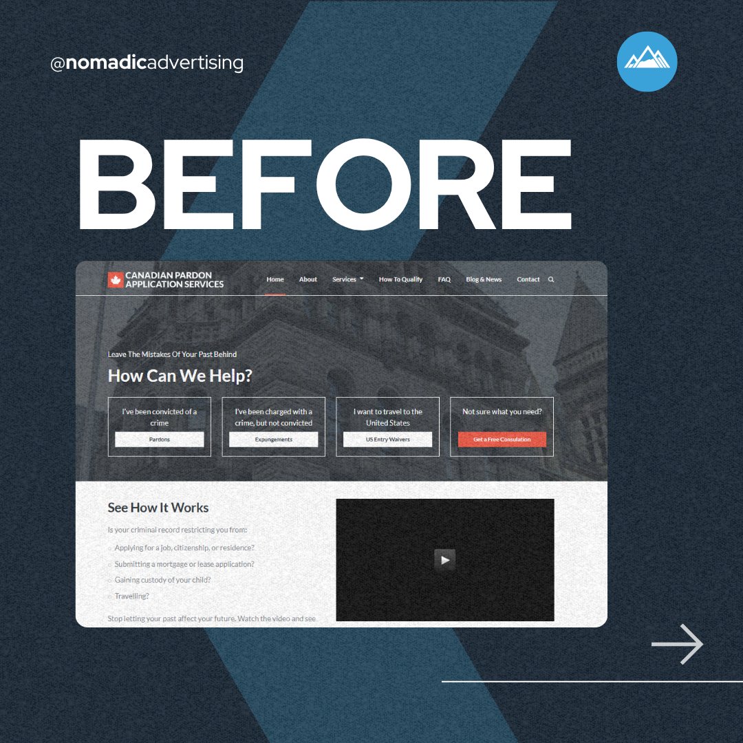 NomadicAd's tweet photo. Leveling up your online presence starts with the right strategy. Here’s a quick before and after from our team at Nomadic Advertising. Clean design, better performance, stronger brand impact.

Digital mastery starts now. 🚀

#NomadicAdvertising #WebDesign #BeforeAndAfter https://t.co/qbaIBvhWmc