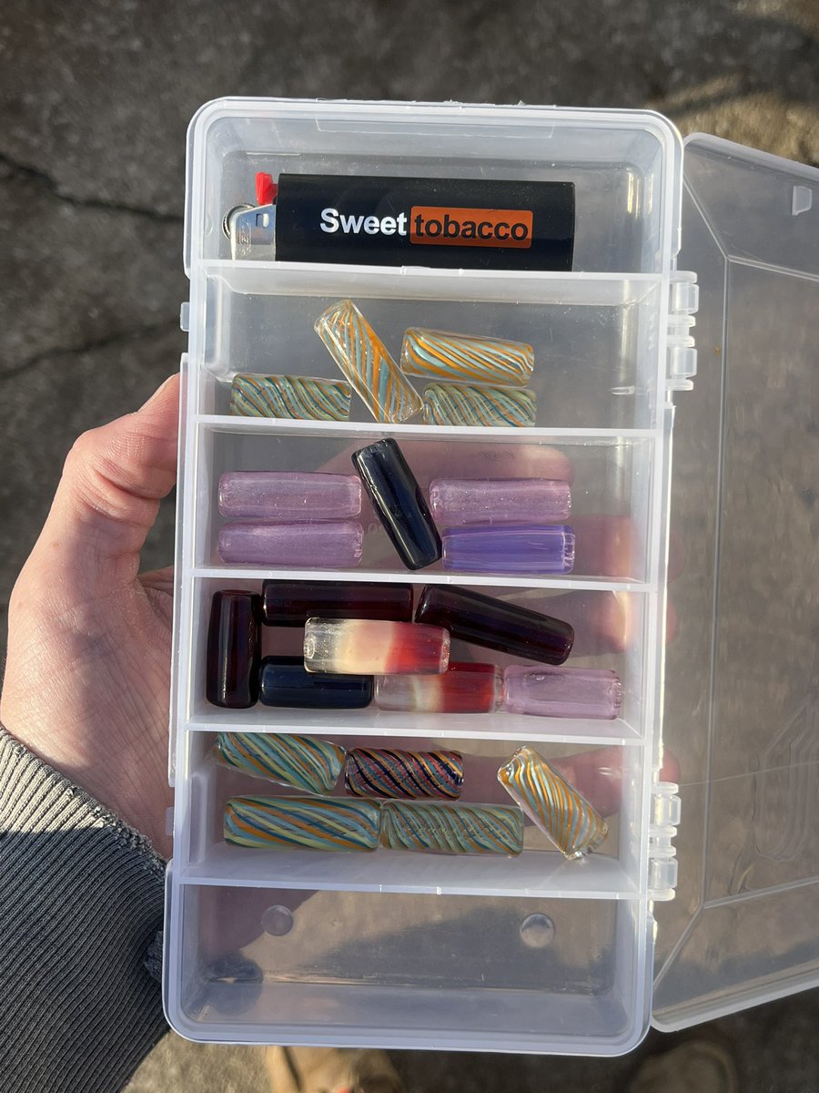 Available tips
35 each, shipping included 
Top 2 rows are 11mm
Bottom 2 rows are 12mm
All are 1-1.5” long