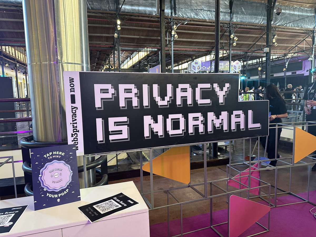 Made it to Devconnect. Come say hi at the Privacy Hub
