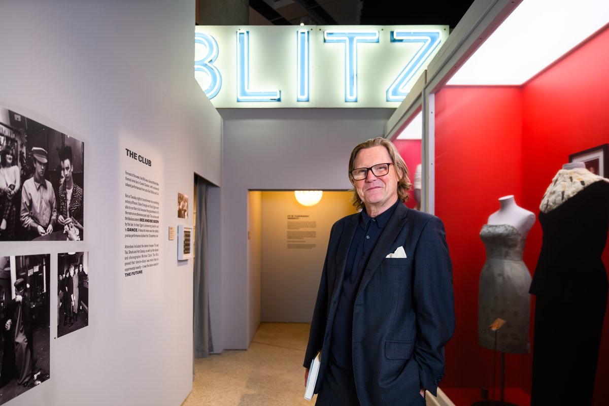 Blitz: the Club That Shaped the 80s Exhibition: Robert Elms in Conversation with Tim Marlow - Thurs 27th November, 2pm.

Details &amp; tickets @ designmuseum.org/whats-on/talks…

#blitzclubexhibition <a href="/DesignMuseum/">the Design Museum</a>