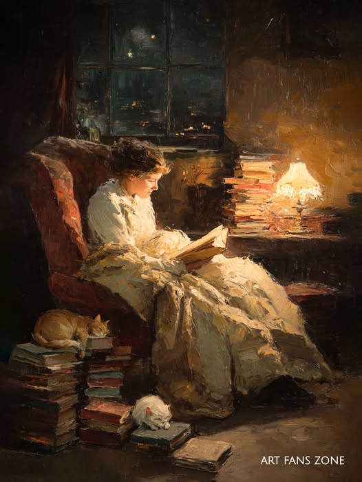 Eduarda59870810's tweet image. &quot;Good night…🌙 May the silence of the night be filled with pages that calm the mind and illuminate the soul. May each reading before sleep be an invitation to inner peace, where words become bridges to rest and windows to infinity.&quot;📖✨🙏😴