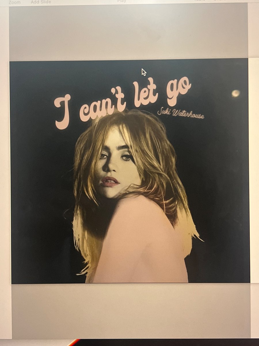 sukiwaterhouse's tweet image. awh just found the cover art I wanted for I can’t let go on a key note