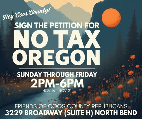marty_twit's tweet image. Seems @NoTaxOR can&apos;t update their website for Coos County so here is a location update.  We have sites in Bandon and Myrtle Point, too.  
Check coosintegrity.com
@Real_EdDiehl @RobTaylorReport @NoTaxOR