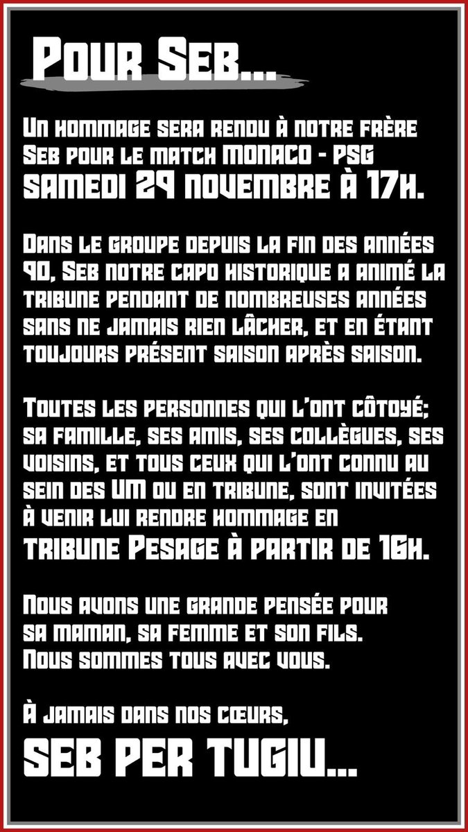 ULTRASMONACO94's tweet image. Seb per tugiu