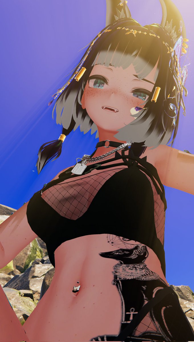 xFBErey's tweet photo. So this is what it feels like to be 6 foot, huh? 🤣 #VRChat #VRChatPhotography #Velle https://t.co/NvJseBvg31