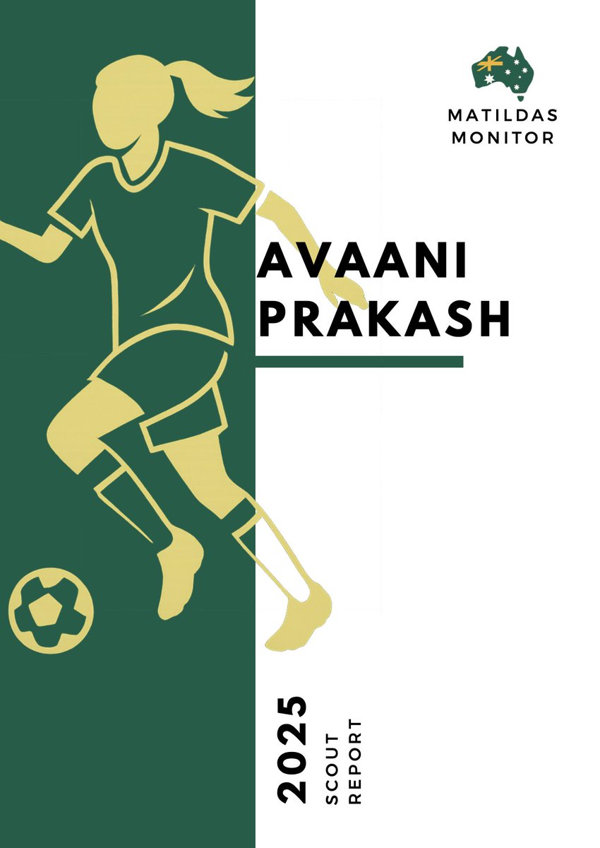 MatildasMonitor's tweet image. Avaani Prakash (18) put in a relentless ball-winning shift in Round 3; sharp control, huge work rate, and real defensive bite.

We’ve broken down her performance, role, strengths &amp;amp; projection in our latest Matildas Monitor report.

🔗 Full analysis: bit.ly/47NEms5…