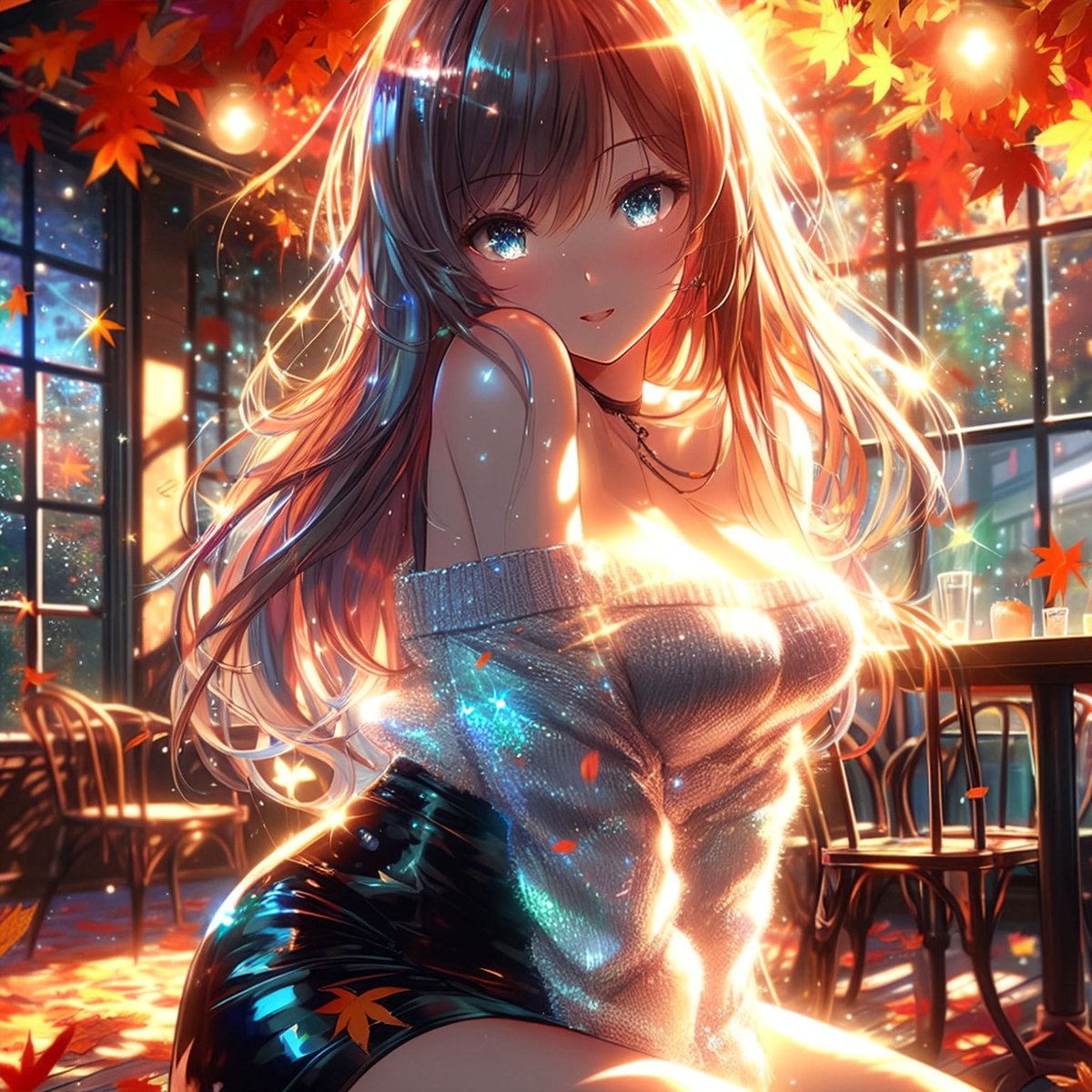 WaifuGacha's tweet image. 火曜日 おはようございます🍁  耳や首が温まるアイテムを物色しときたいところ🛍️ 

#DALLE3 #BingImageCreator  Bing image Creator DALL E3 AIart AIイラスト