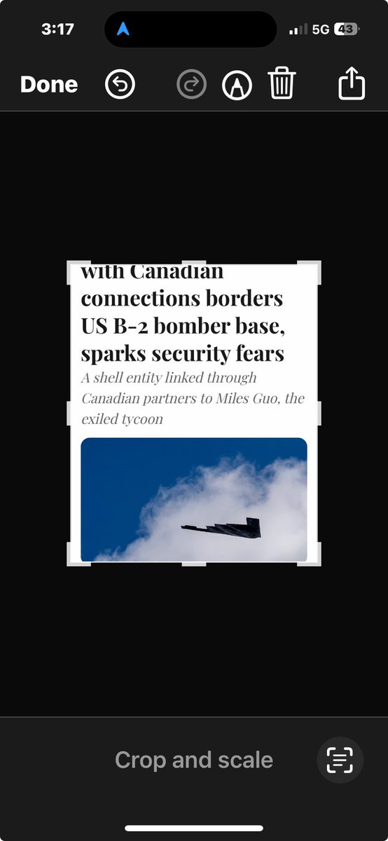 Canadian Trailer Park Boys ( and girls) spying on the US most important stealth bomber Air Force Base? That's right. Snell reports a Canadian (Chinese!) couple own the trailer park close to one of the most strategic US military assets in the world. This won’t help our tariff war.