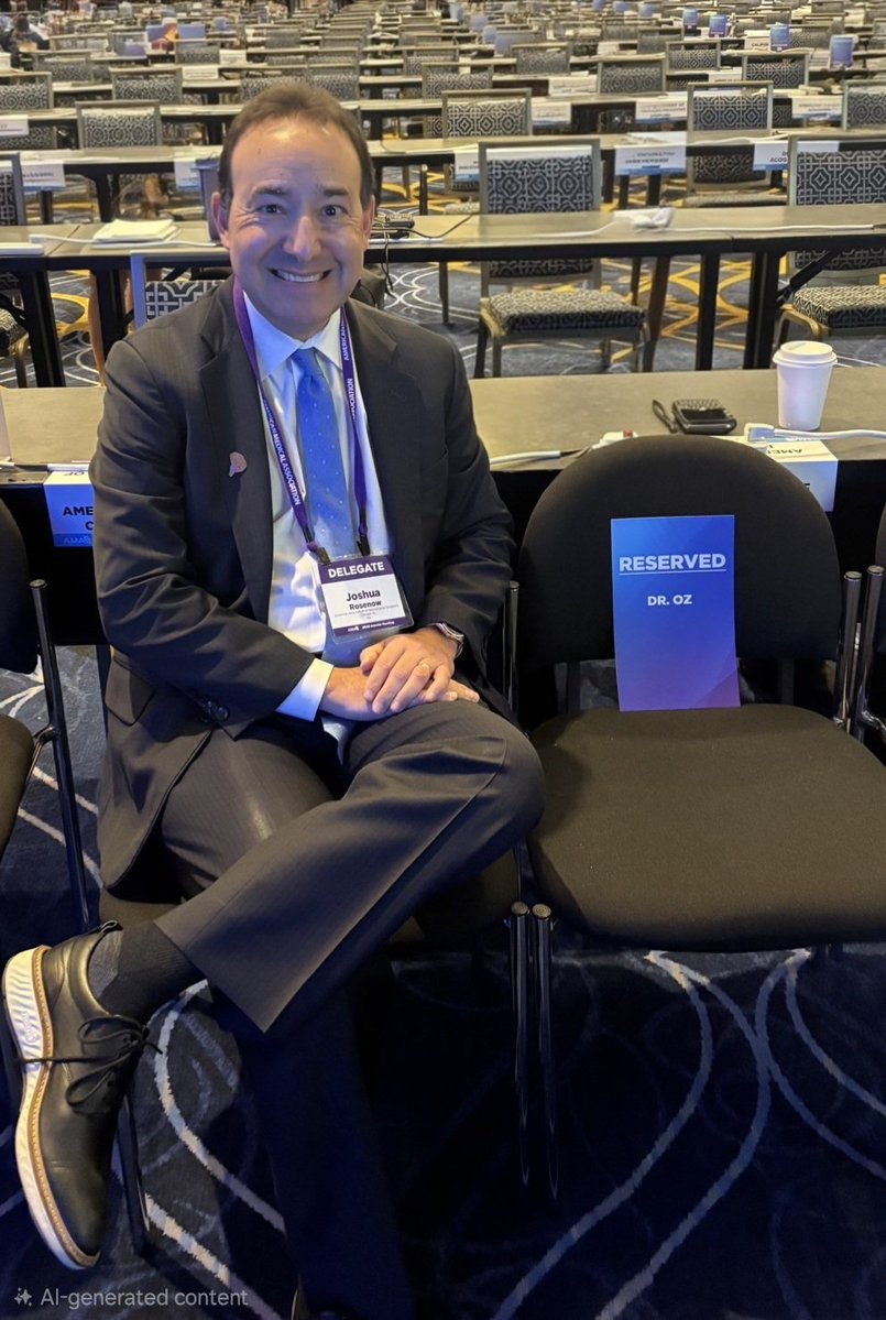 joshuarosenowMD's tweet image. Good dialog today with @CMSGov @DrOz    
We can come together under the idea of improving care for our patients. 
Looking forward to discussing solutions 
@AANSNeuro 
@CNS_Update 
@neurosurgery 
#fixpriorauth
#fixmedicare
@AmerMedicalAssn 
#amamtg