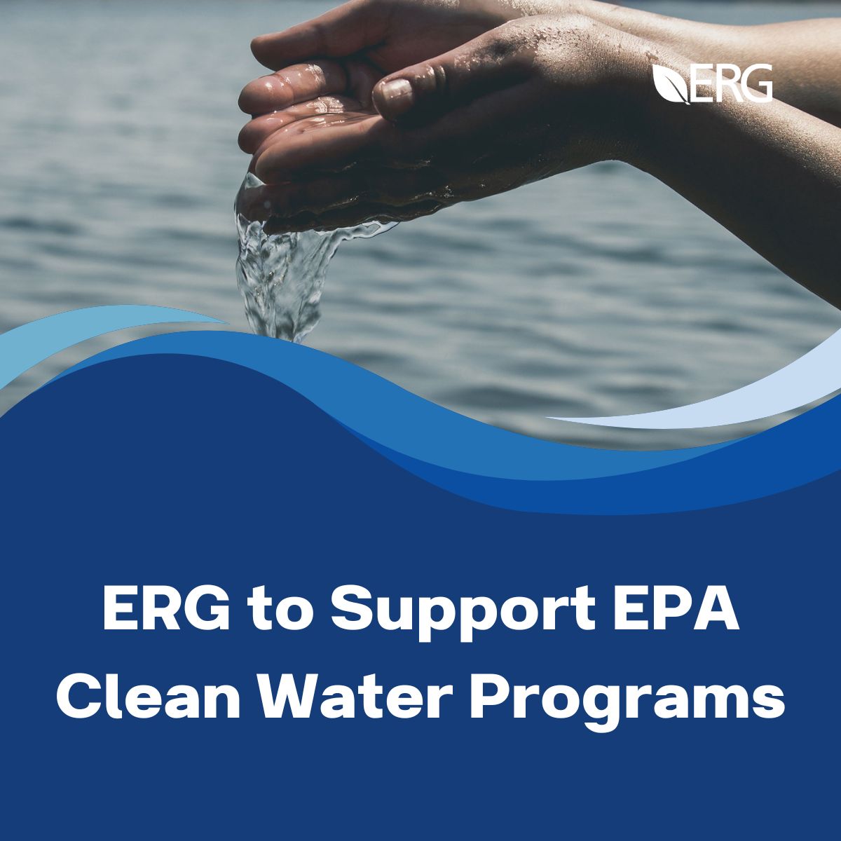 ERG is proud to support EPA’s mission to protect the nation’s waters through two new contracts—advancing clean water, addressing emerging contaminants, and strengthening communications for the Clean Water &amp; Drinking Water State Revolving Fund programs. 

#CleanWater