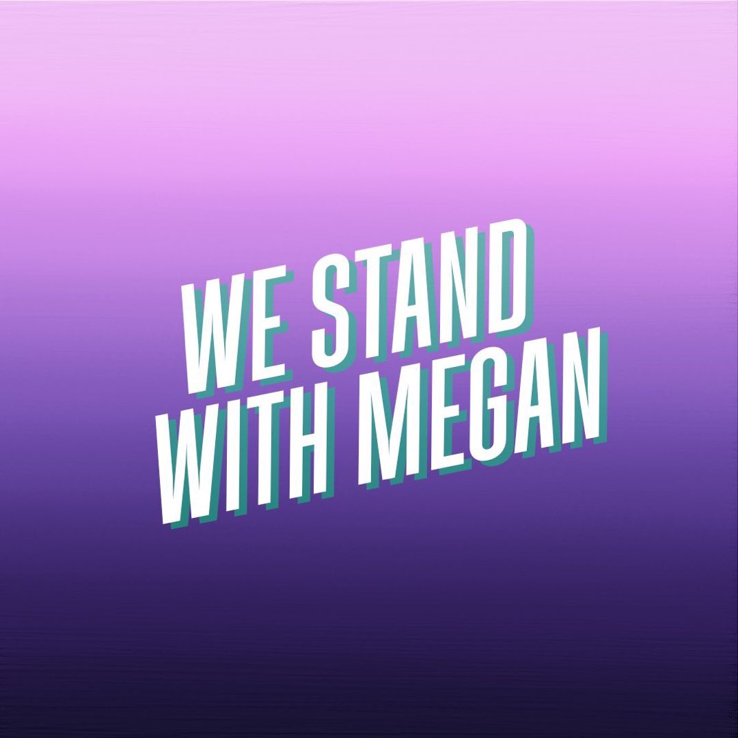 #WESTANDWITHMEGAN