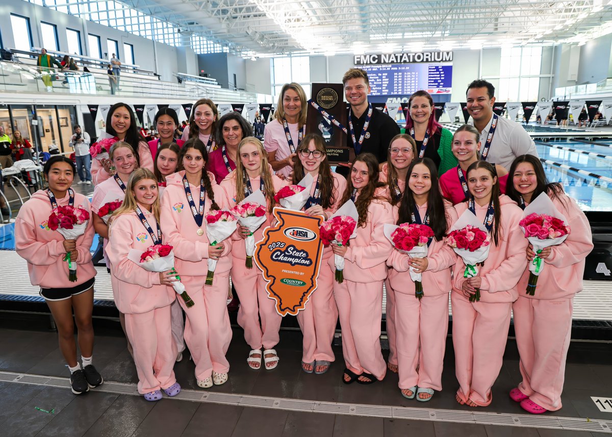 stevensonhs's tweet image. They showed up and Ruled the Pool. 🏆 Congrats to our IHSA State Champion Girls&apos; Swimming &amp;amp; Diving team! We&apos;re so proud of you all! #seeyounextMonday