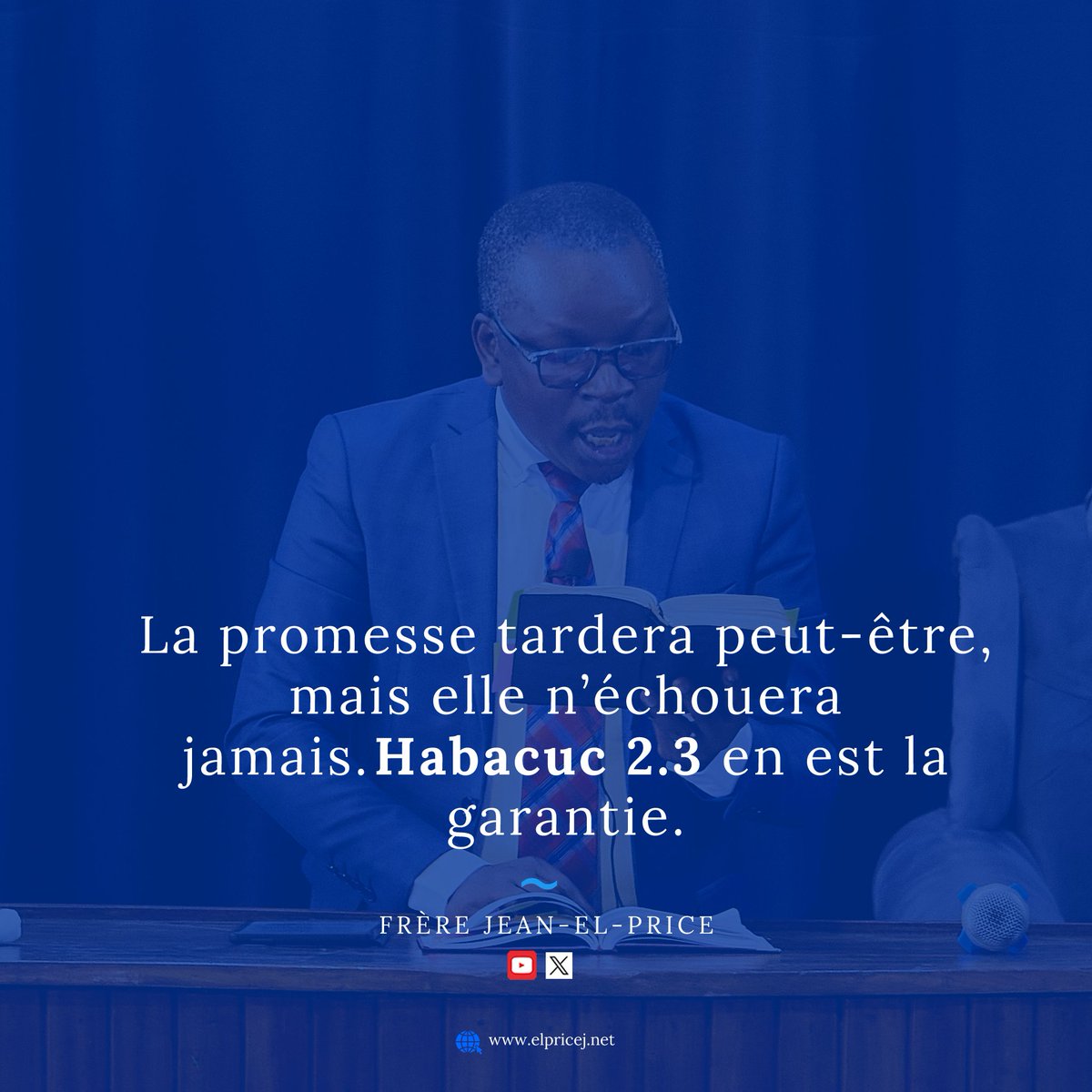 La promesse tardera peut-être, mais elle n’échouera jamais. Habacuc 2.3 en est la garantie.