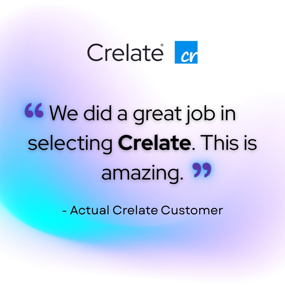 CRELATE's tweet image. We’d like to personally thank this customer for their excellent taste. 😌