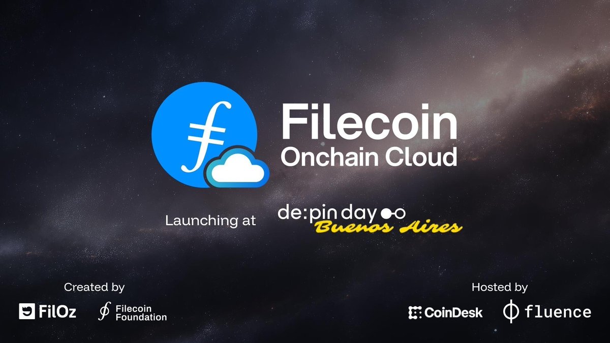 CoinDesk's tweet image. 🛠️ The foundation for a decentralized, developer-owned cloud built for the next era of data, AI, and applications is almost here.

Tune in Tuesday, November 18th, from 11:00 a.m. - 12:00 p.m. EST, live from DePIN Day in Buenos Aires, join CoinDesk Live to watch the launch of…