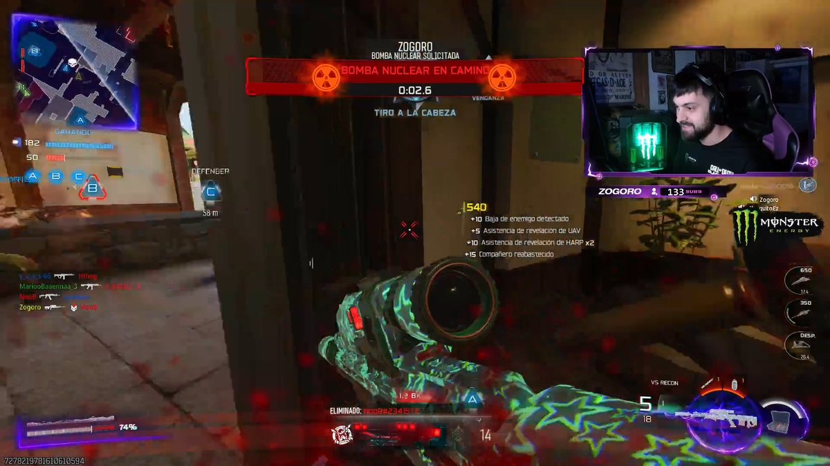 NUCLEAR A SNIPER EN BLACK OPS 7 ☢️