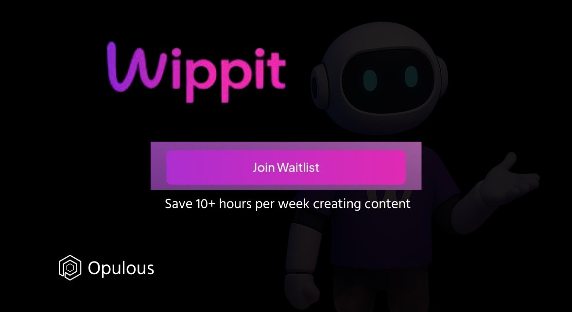geulink's tweet image. Don&apos;t stay at the sideline.
Be the first to experience Wippit. 
Join our waitlist today to get early access to AI-powered tools made for musicians.

Build, grow your fanbase and get more support 💰.

Join now!
@opulousapp

$OPUL #OPUL #OPULFAM